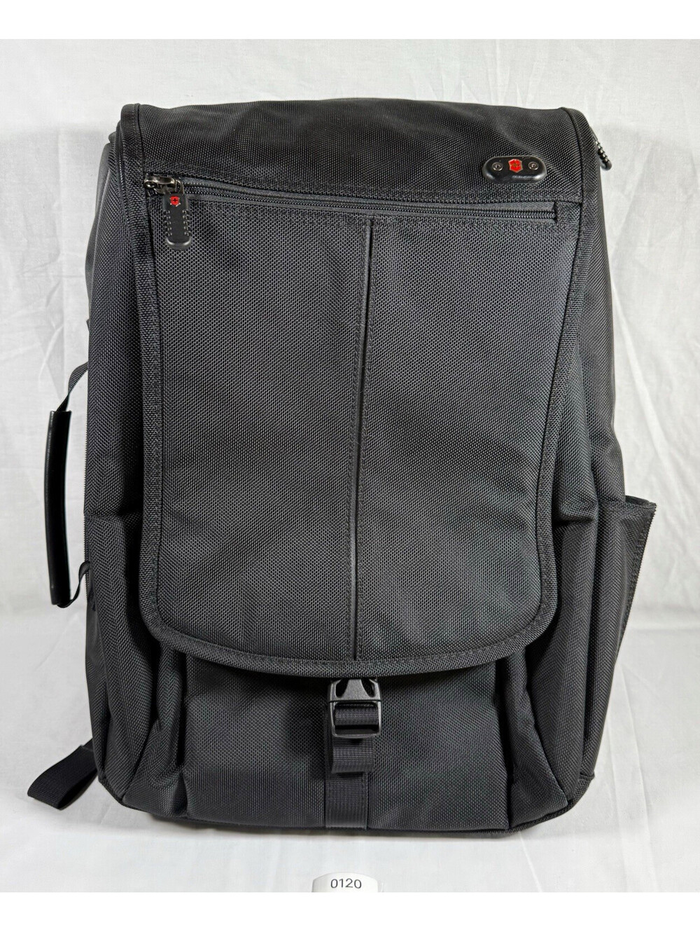 Victorinox Black Nylon Laptop Backpack with Accessory Compartments